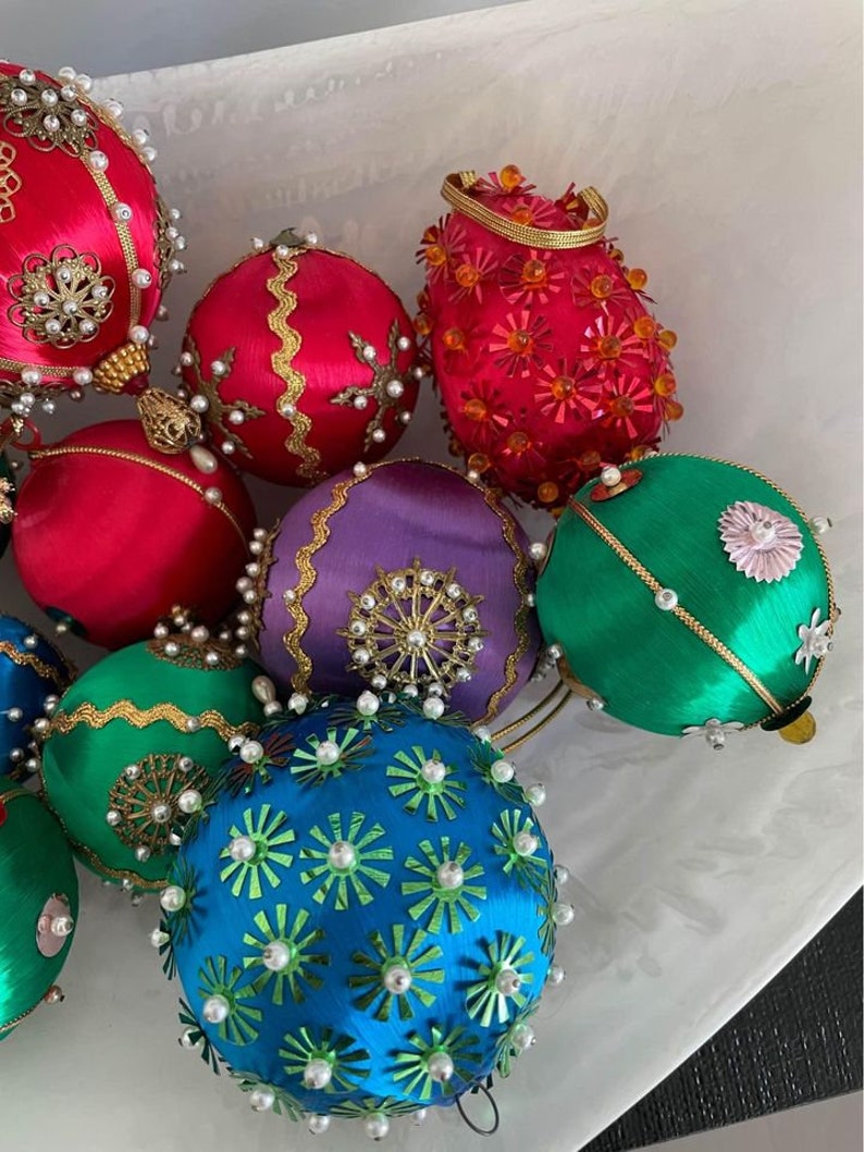 Vintage Handmade Ornaments Etsy