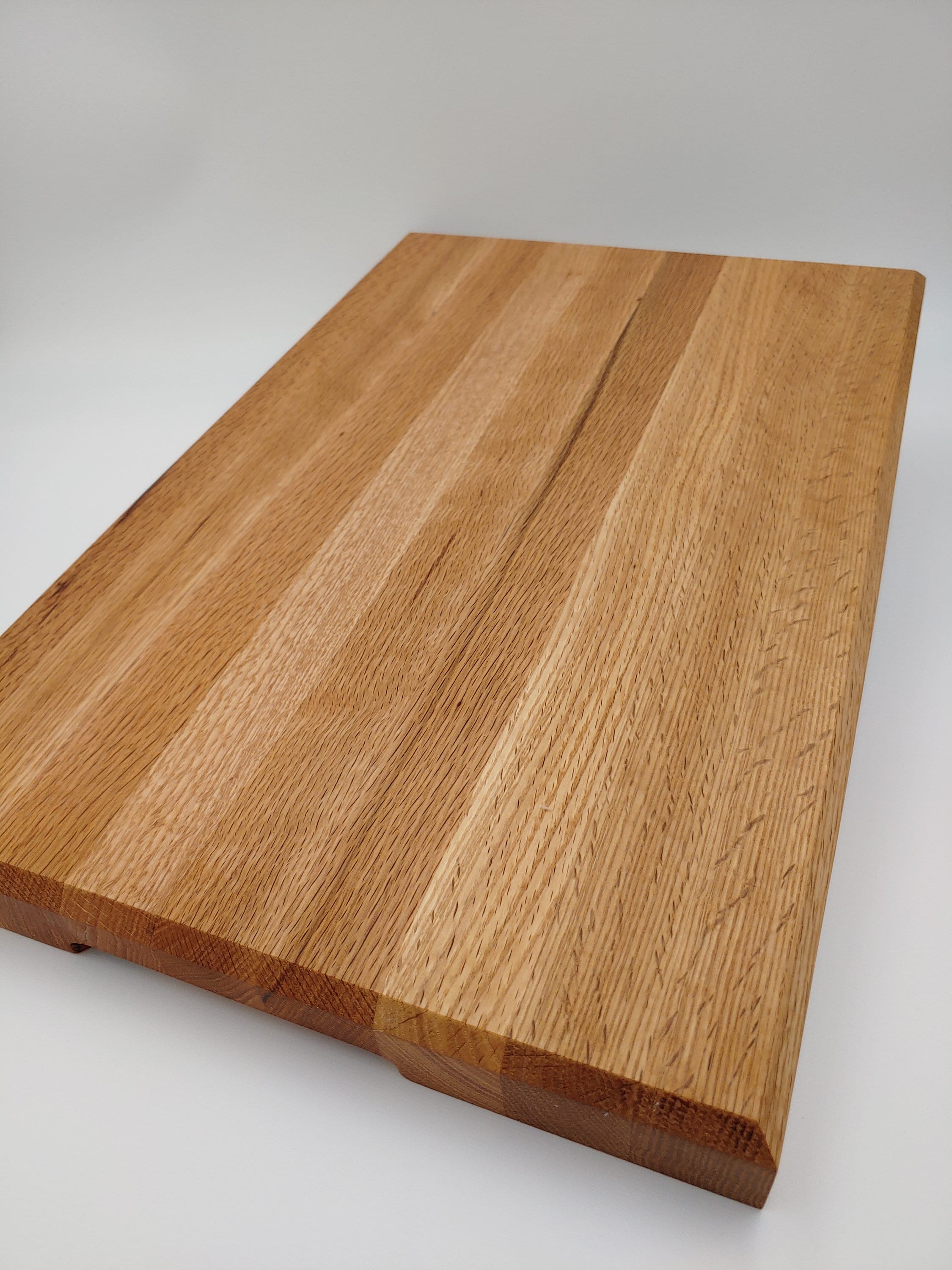 Buy Hand Made Traditional Red Oak Cutting/Serving Board, made to order