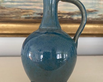 Pottery Cruet-Jug-Pour-oil and vinegar-Pitcher- Bud vase Handmade in Maine Unique Gift