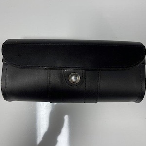 Leather Motorcycle Toolkit Storage 10 inch