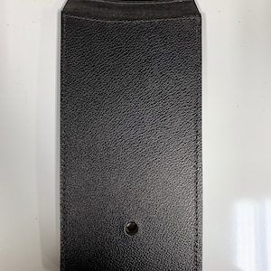 Dash Panel - Black-Brown-Textured - Leather - Motorcycle Accessory