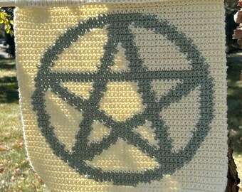 Pentagram Tapestry Crochet Pattern