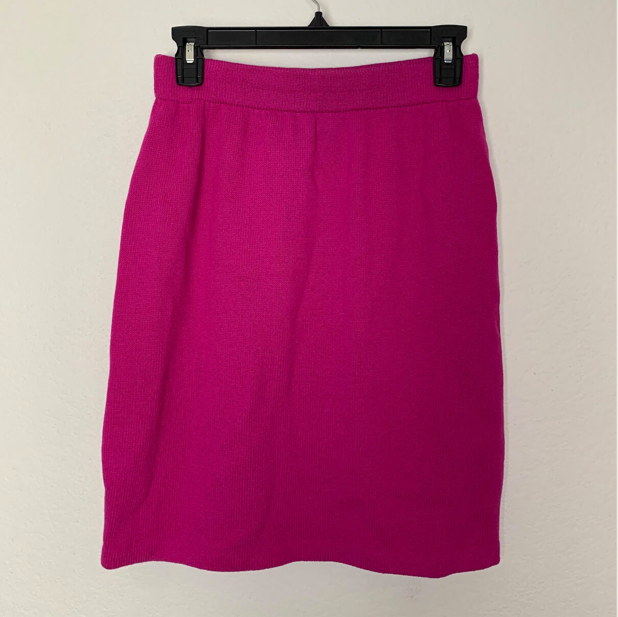 St John Pink Knit 3 Piece Skirt Top Cardigan S-M - Etsy