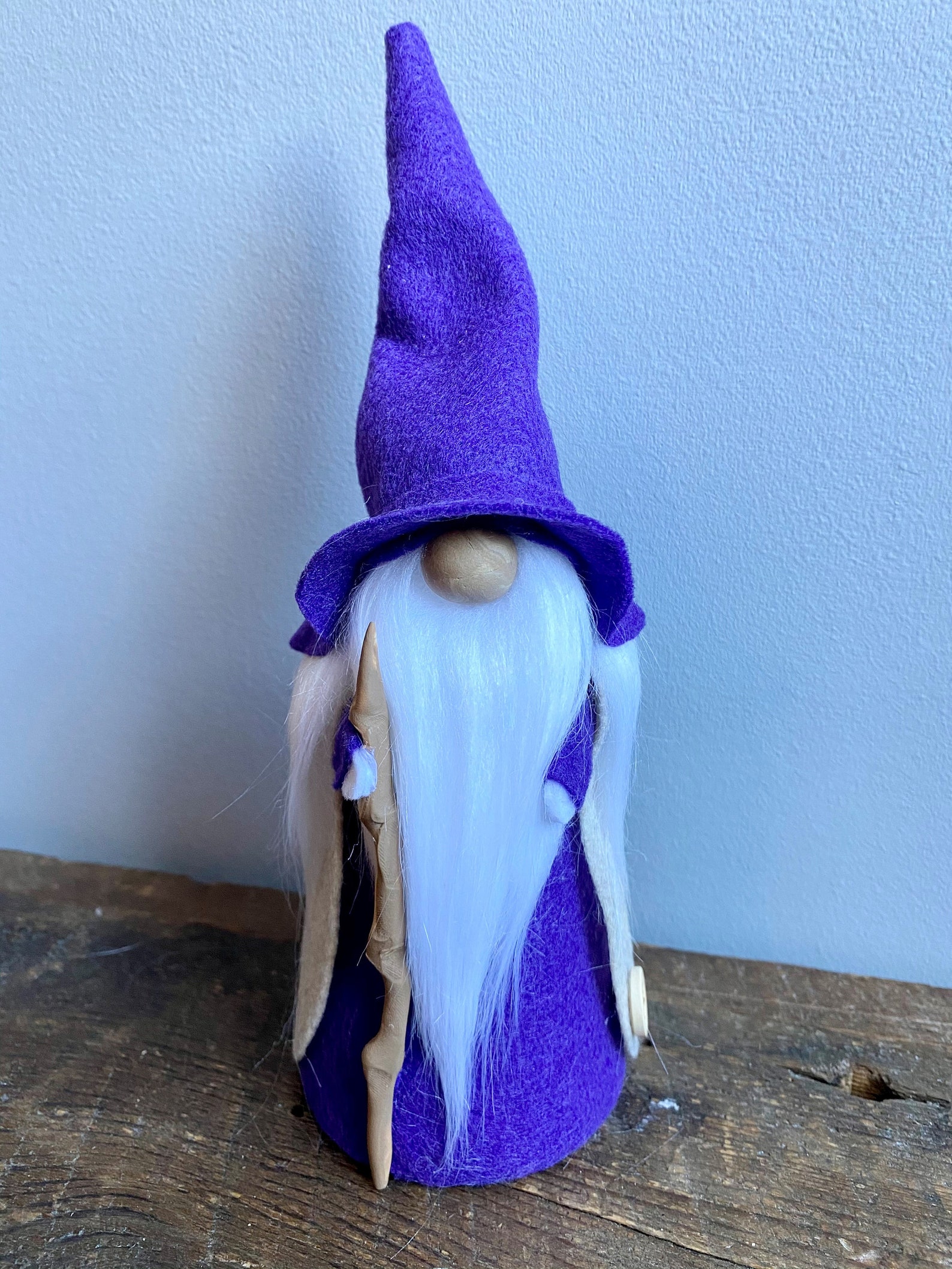 Wizard Gnome Gnome Gift Handmade Gnome Unique Decor Etsy