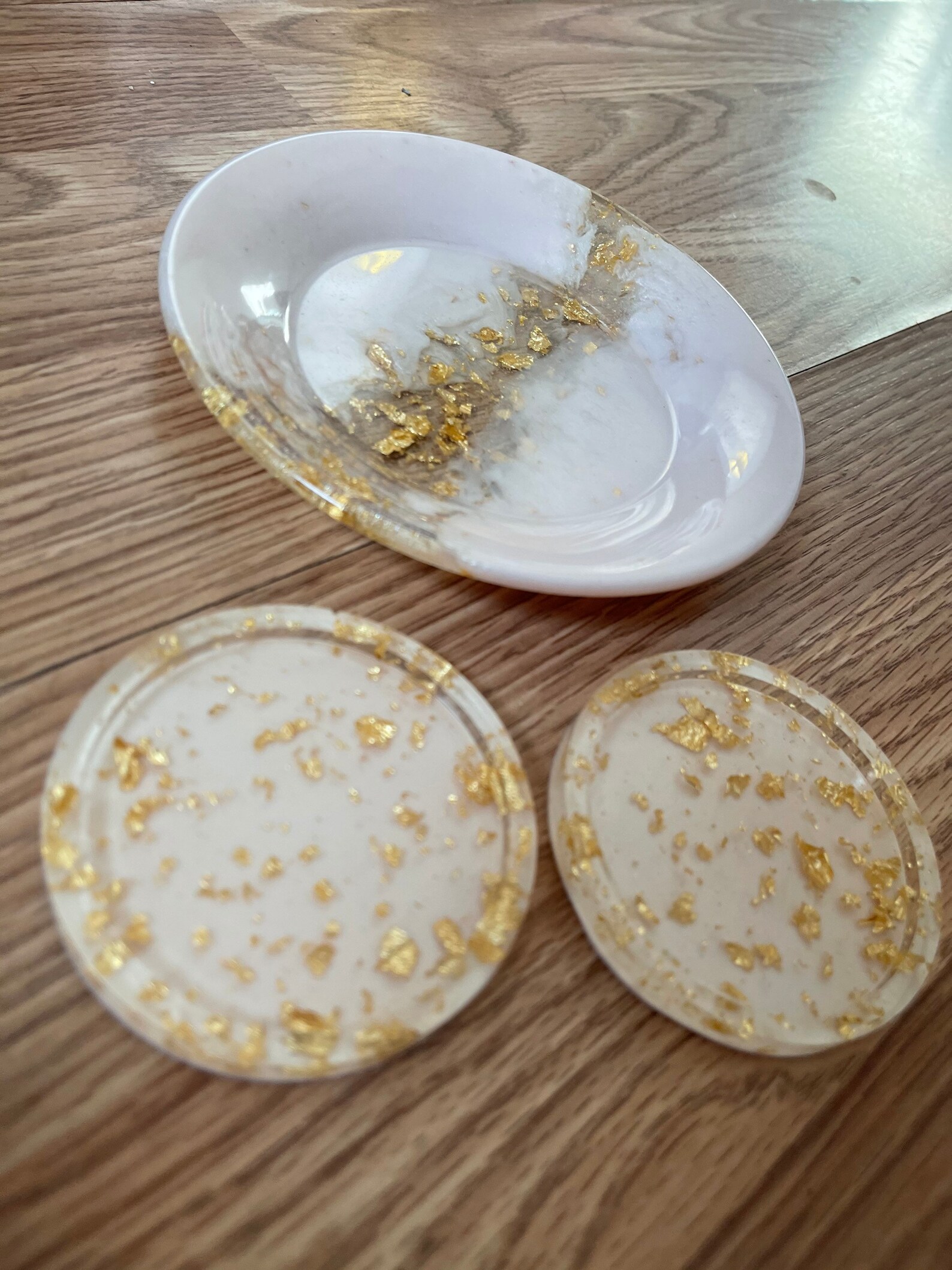 Serving Plate w/ Coasters Etsy