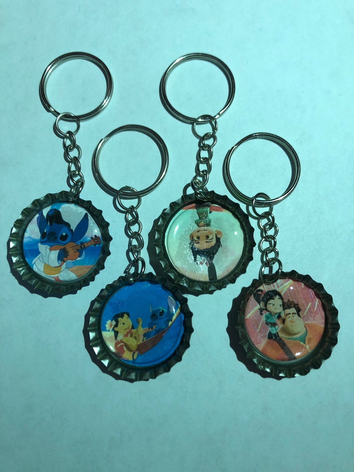 Disney keychain Etsy