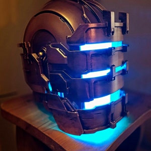 Dead Space Remake Helmet prop diy kit or fully assembled 3d print  1:1