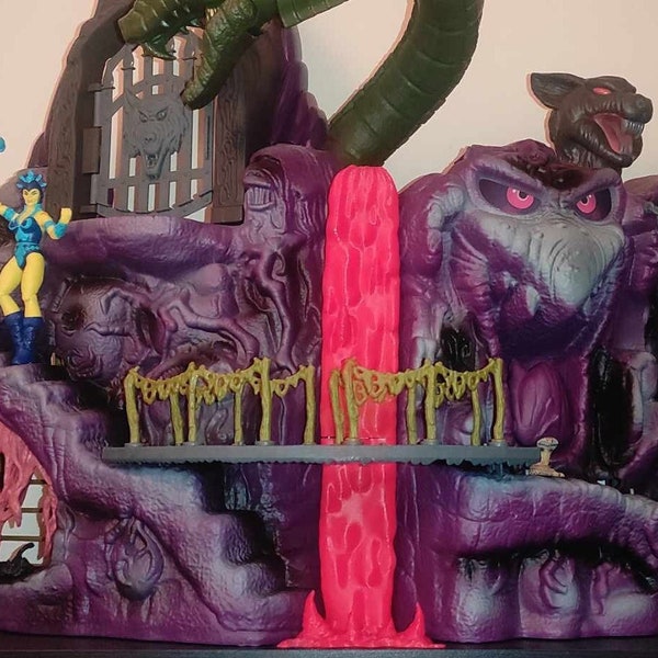 Snake Mountain Origins Lava Falls upgrade Masters of the Universe He-man