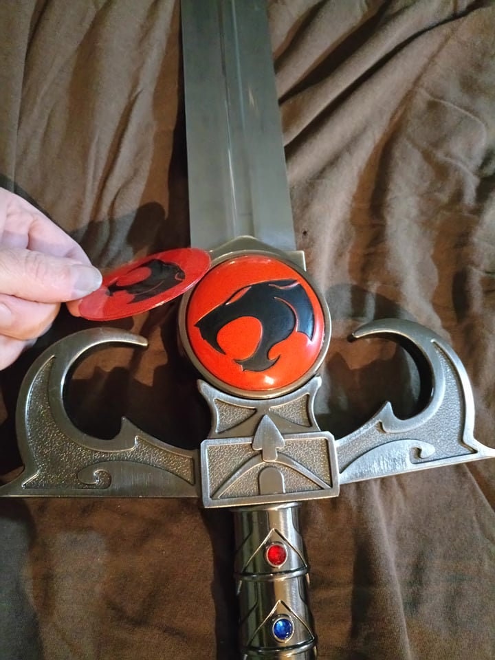 Thundercats Metallic Version of Sword of Omens, Crossguard Upgrade