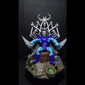 Skeletor throne custom MOTU Masters of the Universe
