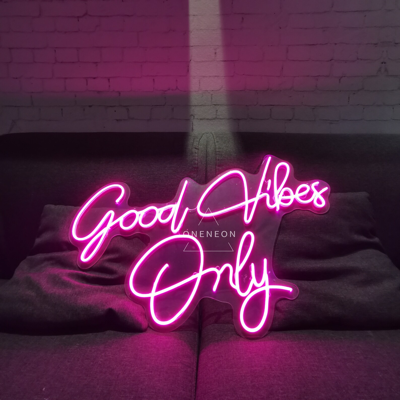 Good Vibes Only Neon Sign/Custom Neon Sign/Neon Sign/Handmade Etsy