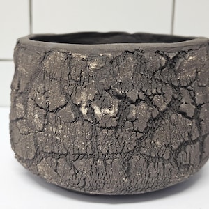 Handmade Ceramic Bonsai Pot | Lithops & Caudex | Organic Ceramic Planter / Maceta de Cerámica Artesanal para Suculentas y Bonsái