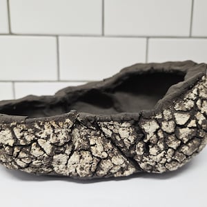 Handmade Bonsai Pot | Ceramic Planter for Caudex, Succulents & Accent Plants