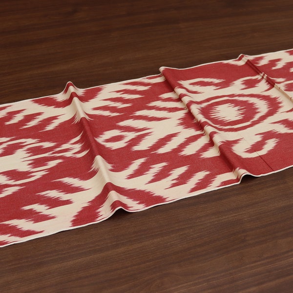 Red Ikat Fabric - Etsy