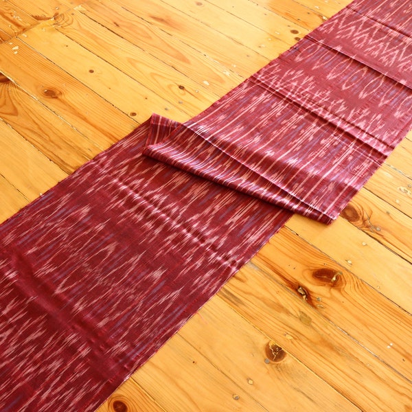 Red Ikat Fabric - Etsy