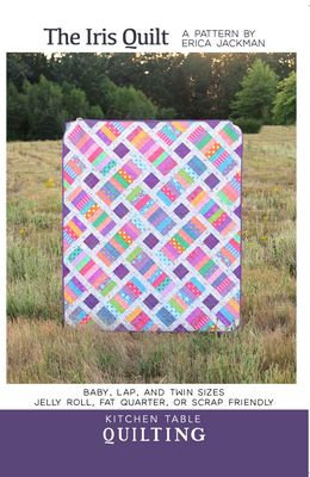 The Iris Quilt Pattern Etsy