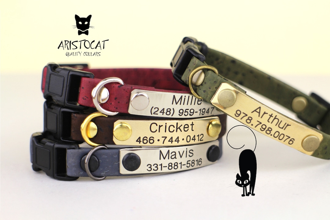 Cats Collars Cat Collar Girl Breakaway Cat Collar Spikes Cat Collar Cat's Collars Etsy