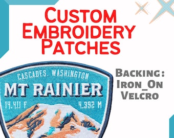 Embroidery Patches, Custom Patch, Full Color Patches, Personalized Patches,Iron On Patch, Logo Patch, Company Patches, Printed Sublimation