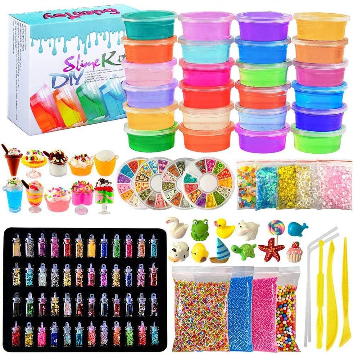 Slime shop 113 Pcs Slime supplies Kit DIY Slime Making Etsy