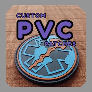 Custom PVC Morale Patch: Hook and Loop, Military Patch