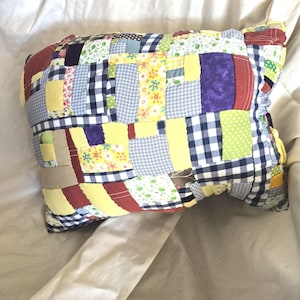 Patch work rectangular pillows