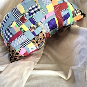 Patch work rectangular pillows image 2