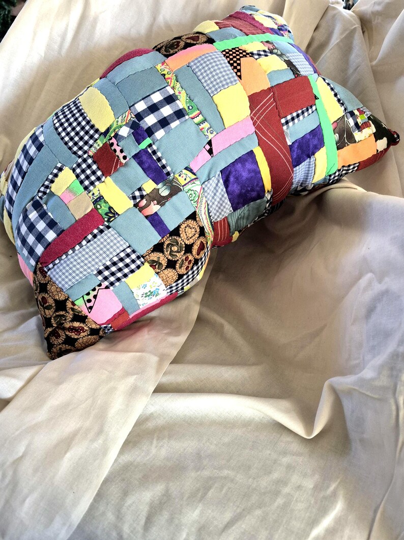 Patch work rectangular pillows image 2