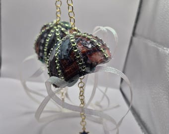 Jelly fish dangle earrings