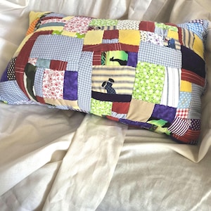 Patch work rectangular pillows image 3