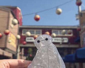 Baymax Health Companion Claw Hair Clip