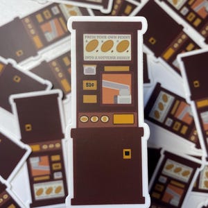 Pressed Penny Sticker