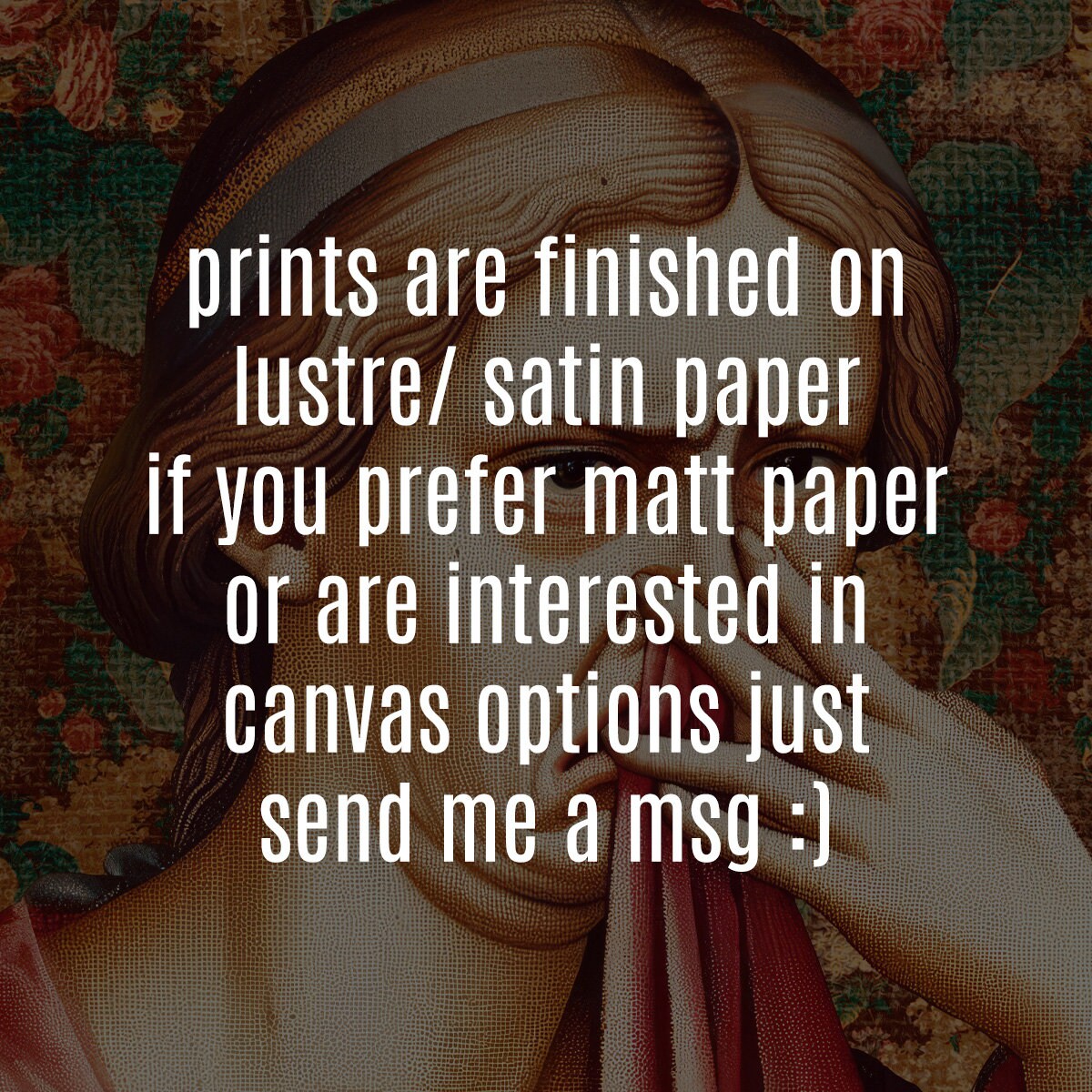 Poster Umoristico Per Bagno Con Mona Lisa - Stampa Su Tela 30x40 Cm, Cornice Interna, Impermeabile
