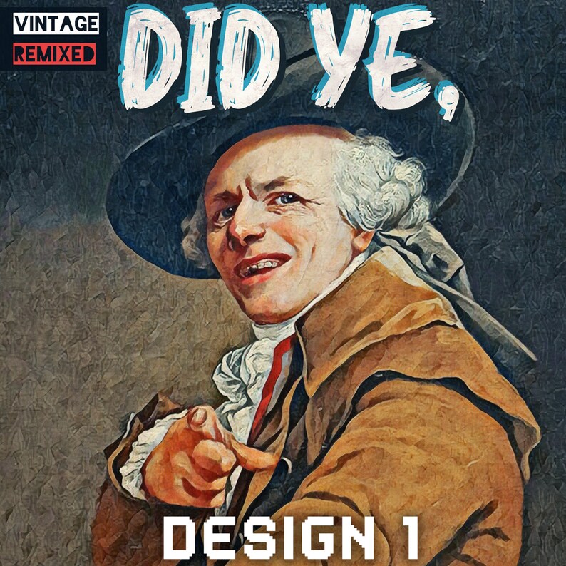 Did Ye Aye Funny Scottish Slang Alternative Art Print Vintage Etsy UK