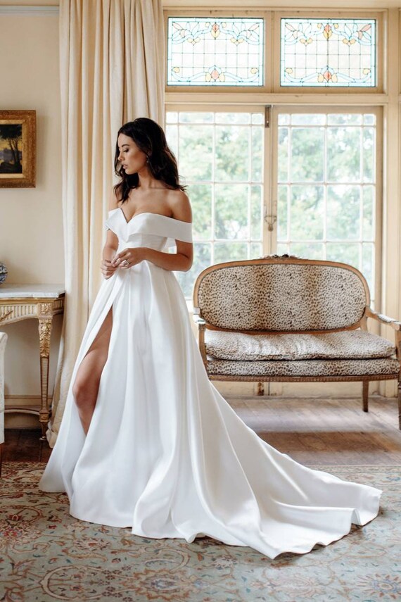 Etsy custom cheap wedding dress