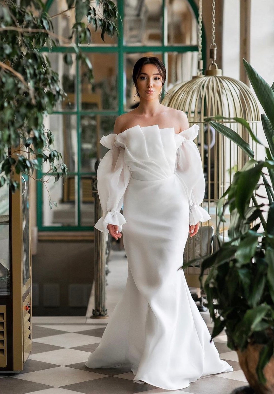 long dramatic robe