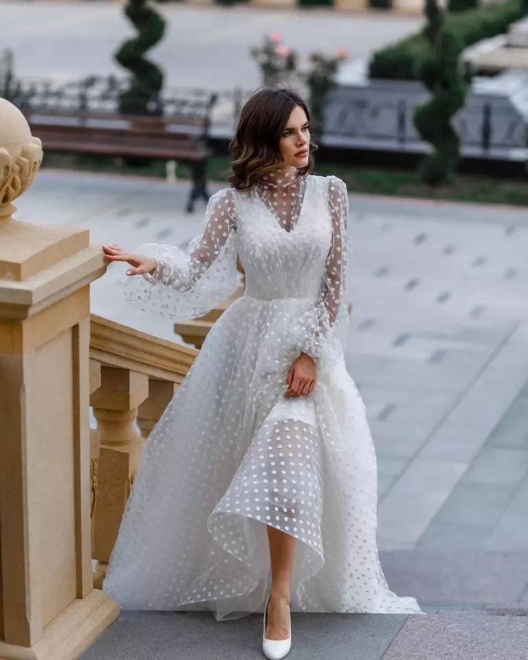 Polka Dot Wedding Dress - Etsy