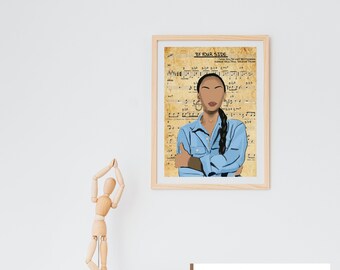 Sade By Your Side Print