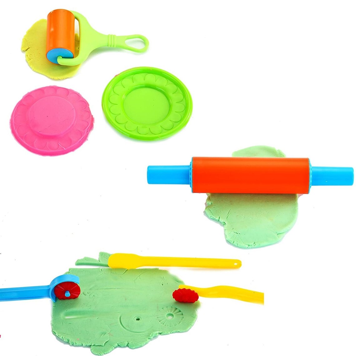 Play Dough tools Accessories Set for kids Playdough Tools Etsy