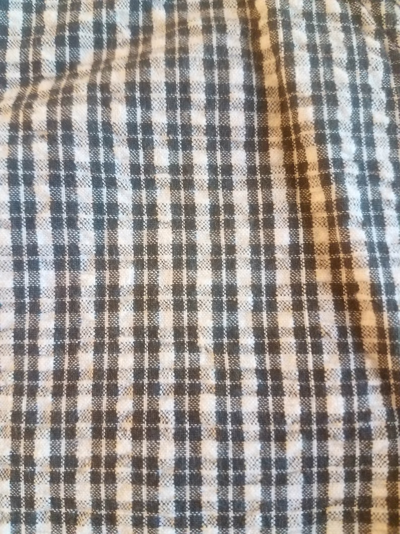 90s Womens Checked Jumper with Button Sides