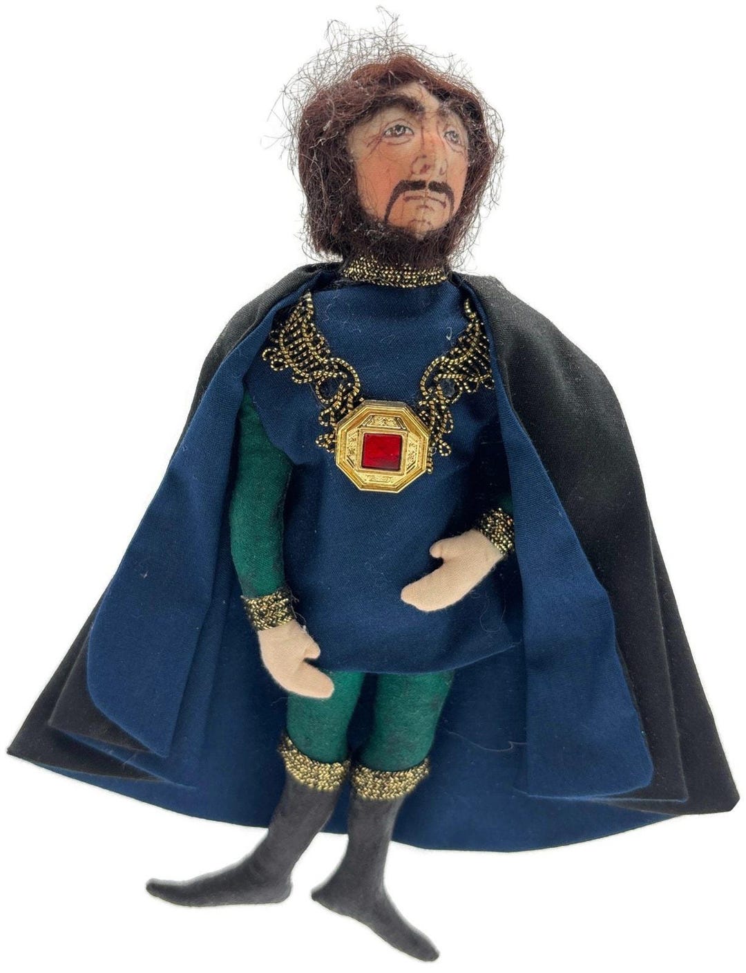 Gladys Boalt Sheriff of Nottingham Robin Hood Fabric Christmas Ornament ...