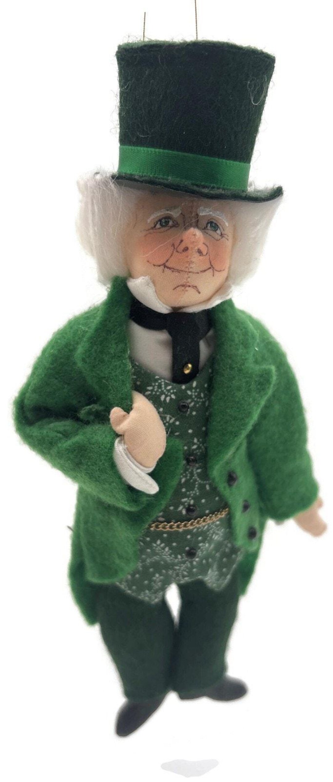 Gladys Boalt Wizard From Wizard of Oz Handmade Fabric Christmas ...