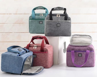 UK Thermal Insulated Lunch Bag Cool Bag Picnic Adult Kids Food Storage Lunch Box UK Thermal Insulated Lunch Bag Cool Bag Picnic Adult Kids Food Storage Lunch Box