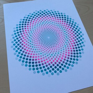 Vanish Risograph Art Print