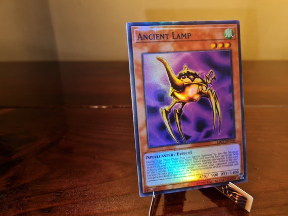 Foil Common Ancient Lamp Orica Proxy Yugioh Anime Handmade Etsy