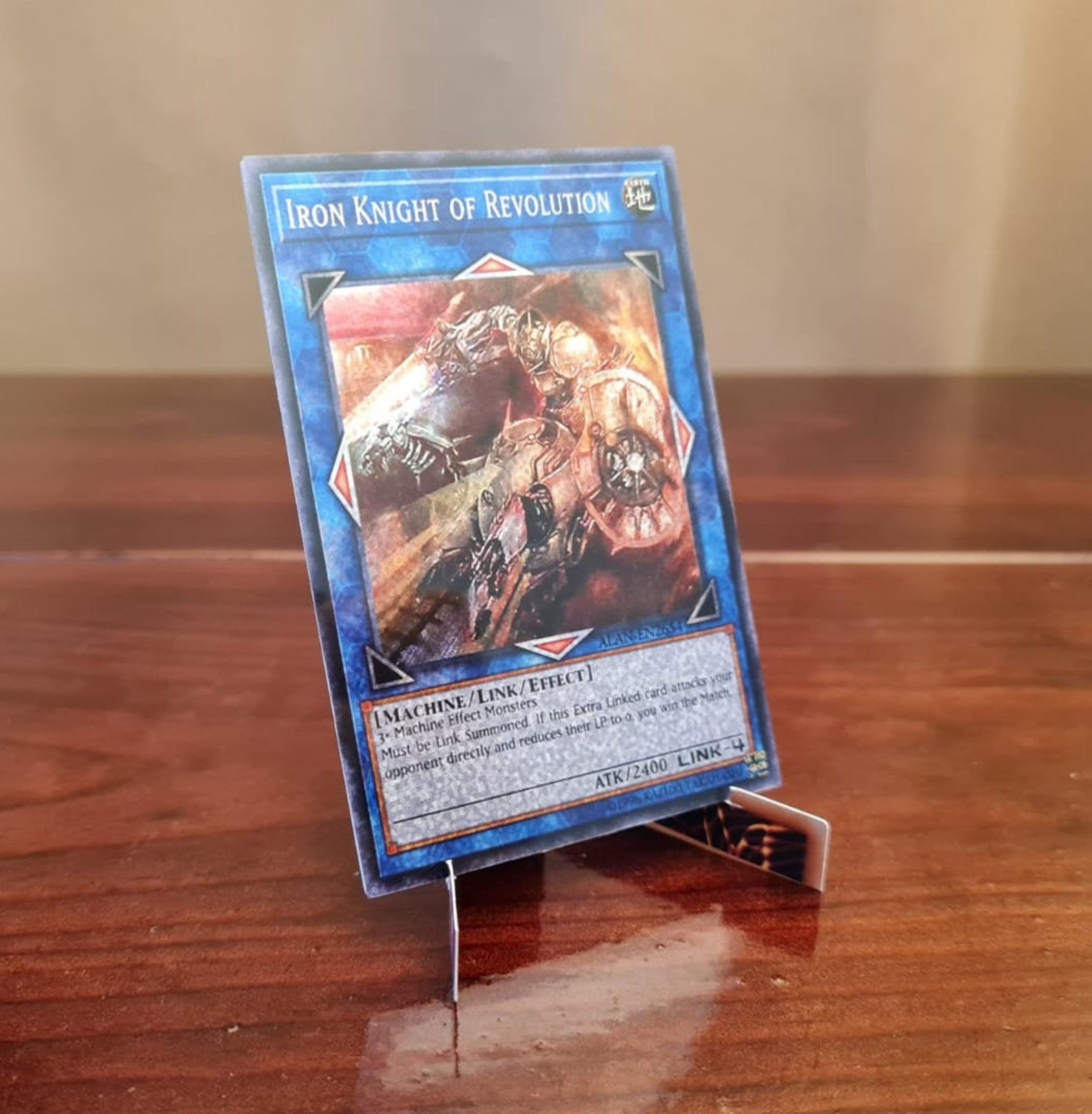 Iron Knight of Revolution Orica/Proxy Yugioh Anime Etsy