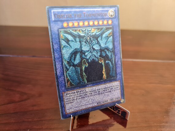 Obelisk the Tormentor v3 ORICA SECRET RARE YUGIOH ART, Obelisk the Tormentor v3 ORICA SECRET RARE YUGIOH ART,