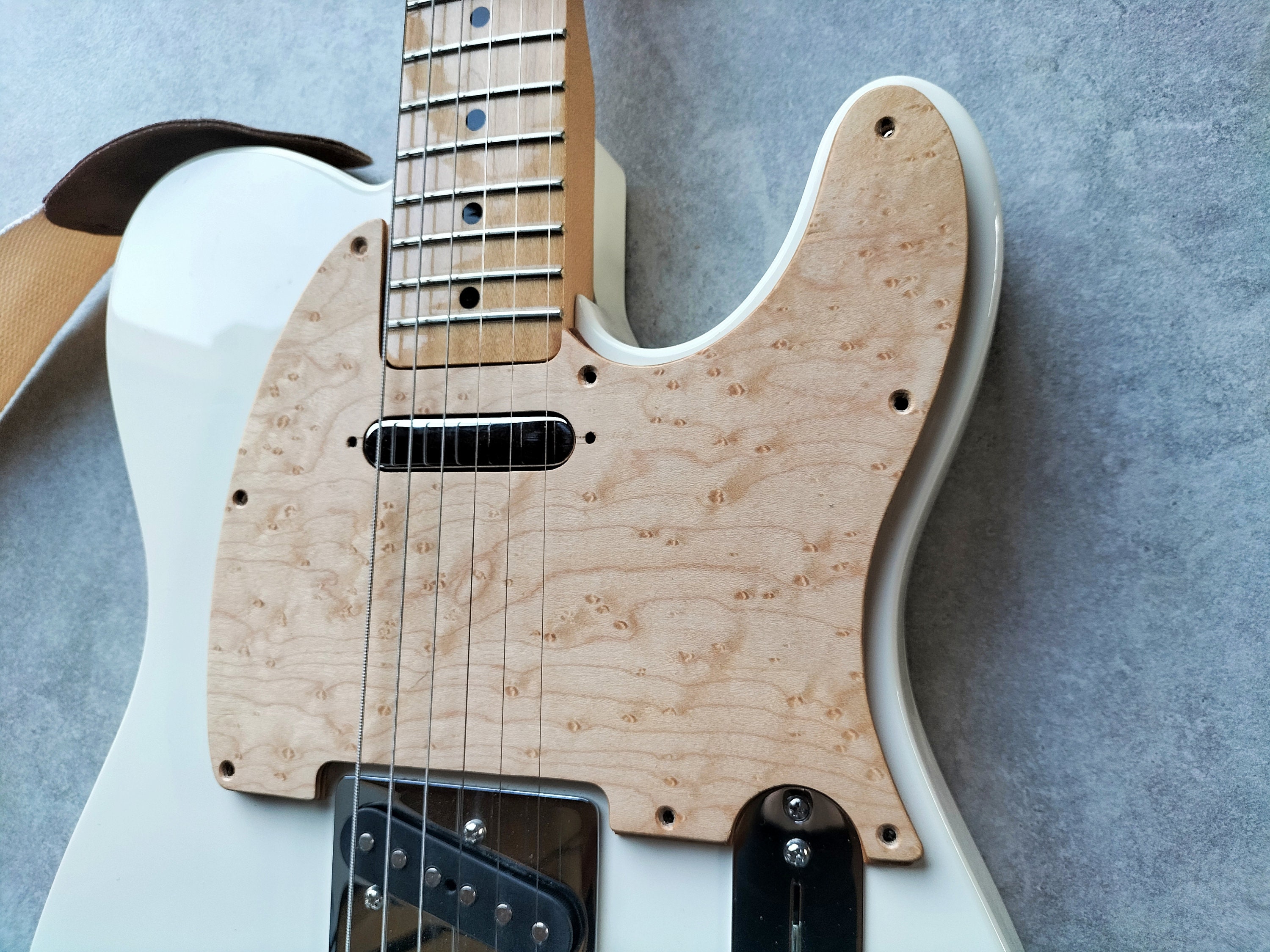 Tele Pickguard Telecaster Wood Pickguard Birch/birch - Etsy