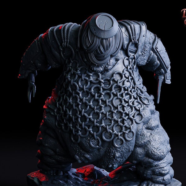 Péché : la gourmandise - Feastfiend | Dungeons and Terrors Series 2 RPG Horror Miniatures de table | Chair des dieux