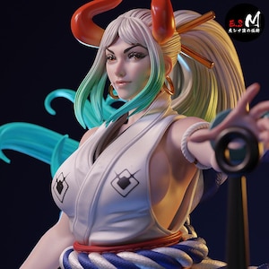 Statua e miniatura Oni Royalty Pin Up / NON VERNICIATA / ES Monster