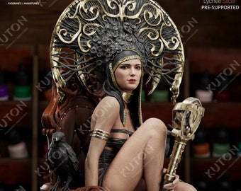 Queen of Crows Vekna Pin Up Statue & Miniature | Kuton Figurines